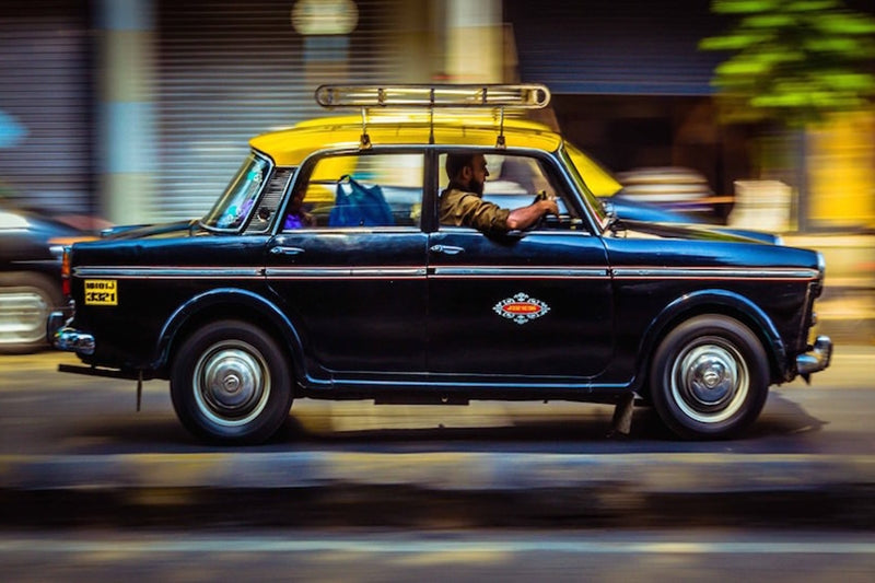 Navigating Through India in Taxis
