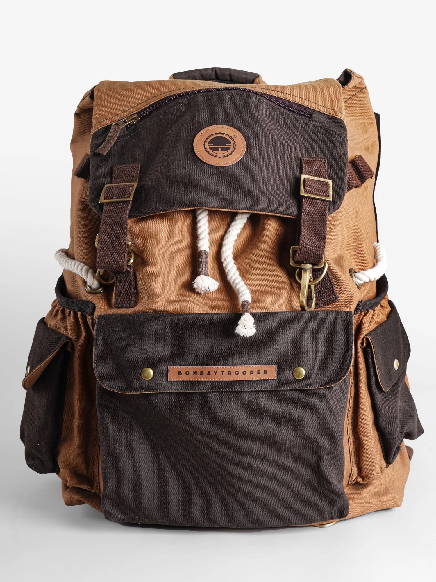 The Trooper Bag Explorer: Canvas Backpack - Bombay Trooper The Trooper Bag Explorer: Canvas Backpack - Bombay Trooper