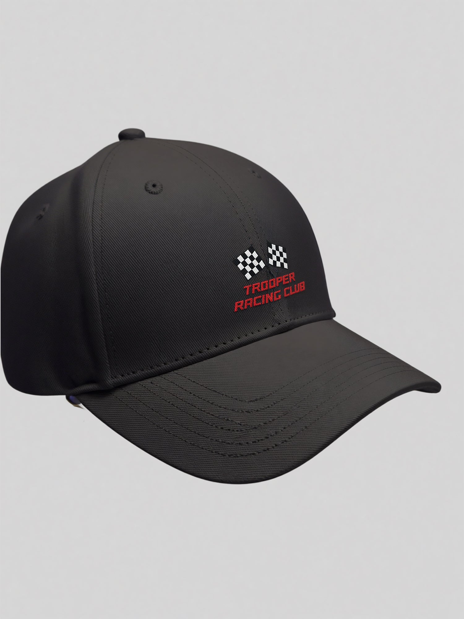 Trooper Racing: Checkered Flag Baseball Cap