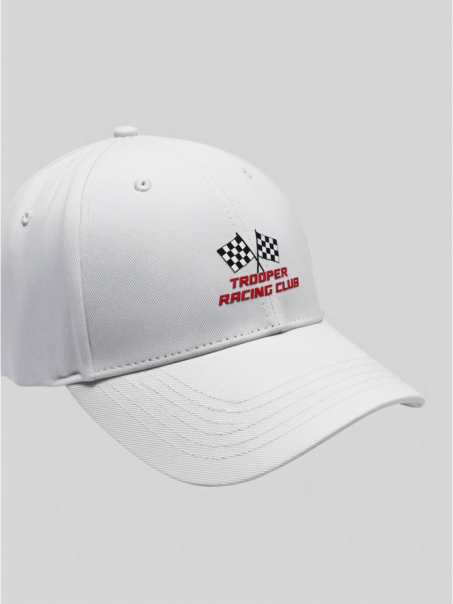 Trooper Racing: Checkered Flag Baseball Cap