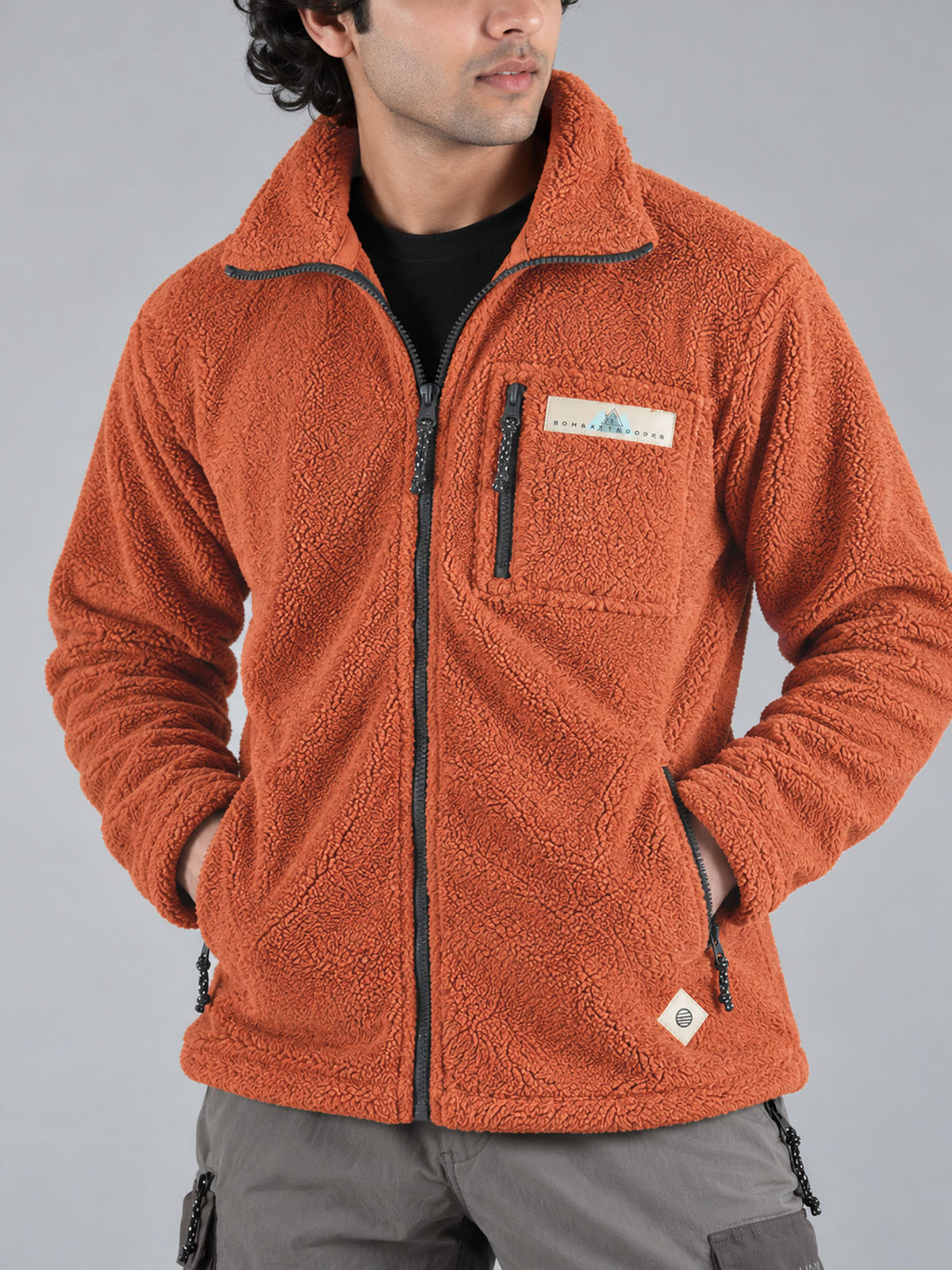 Autumn Blaze Fleece Jacket - Unisex