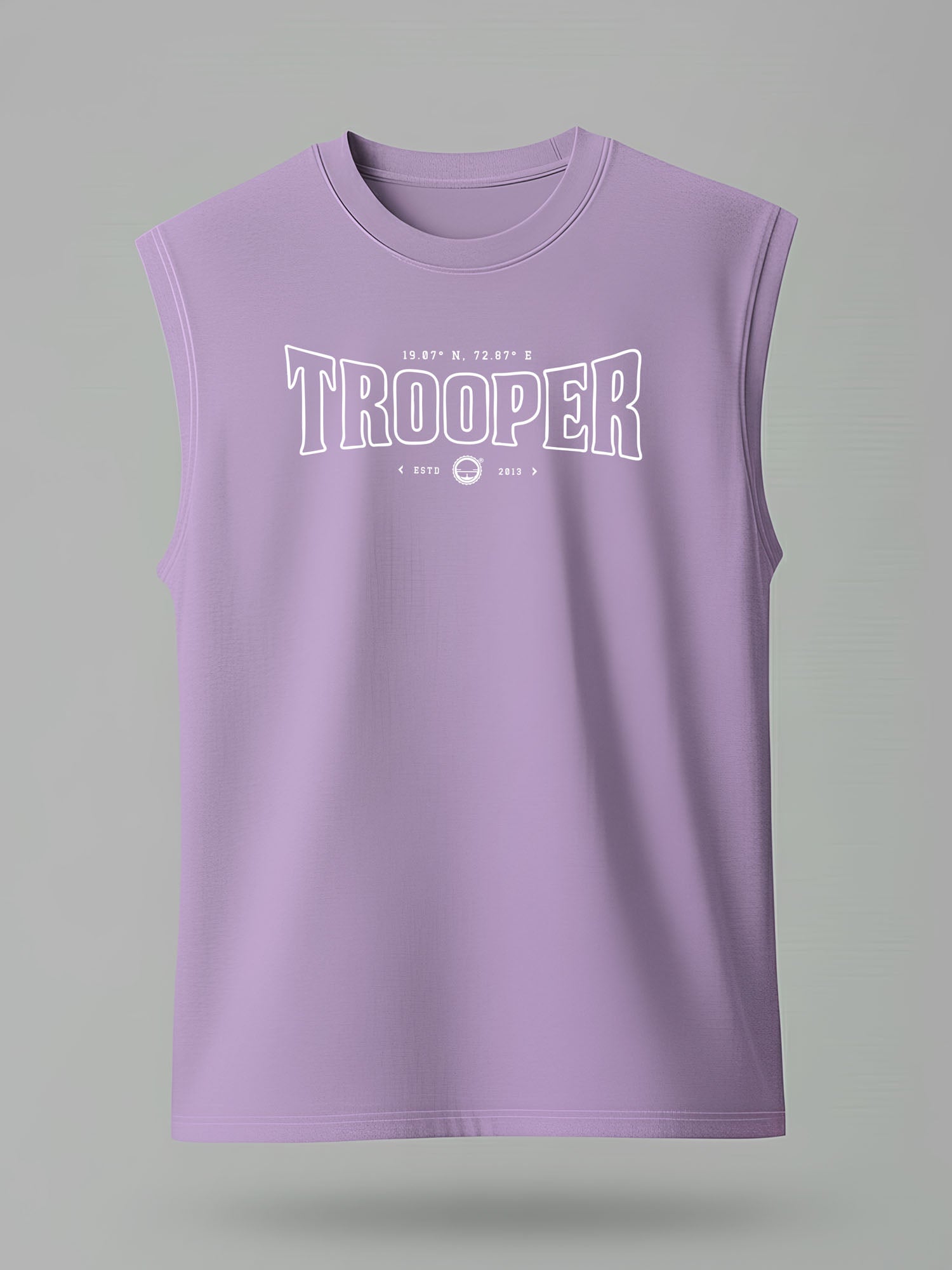 Trooper Originals: Retro Emblem Airflow Sleeveless T-Shirt