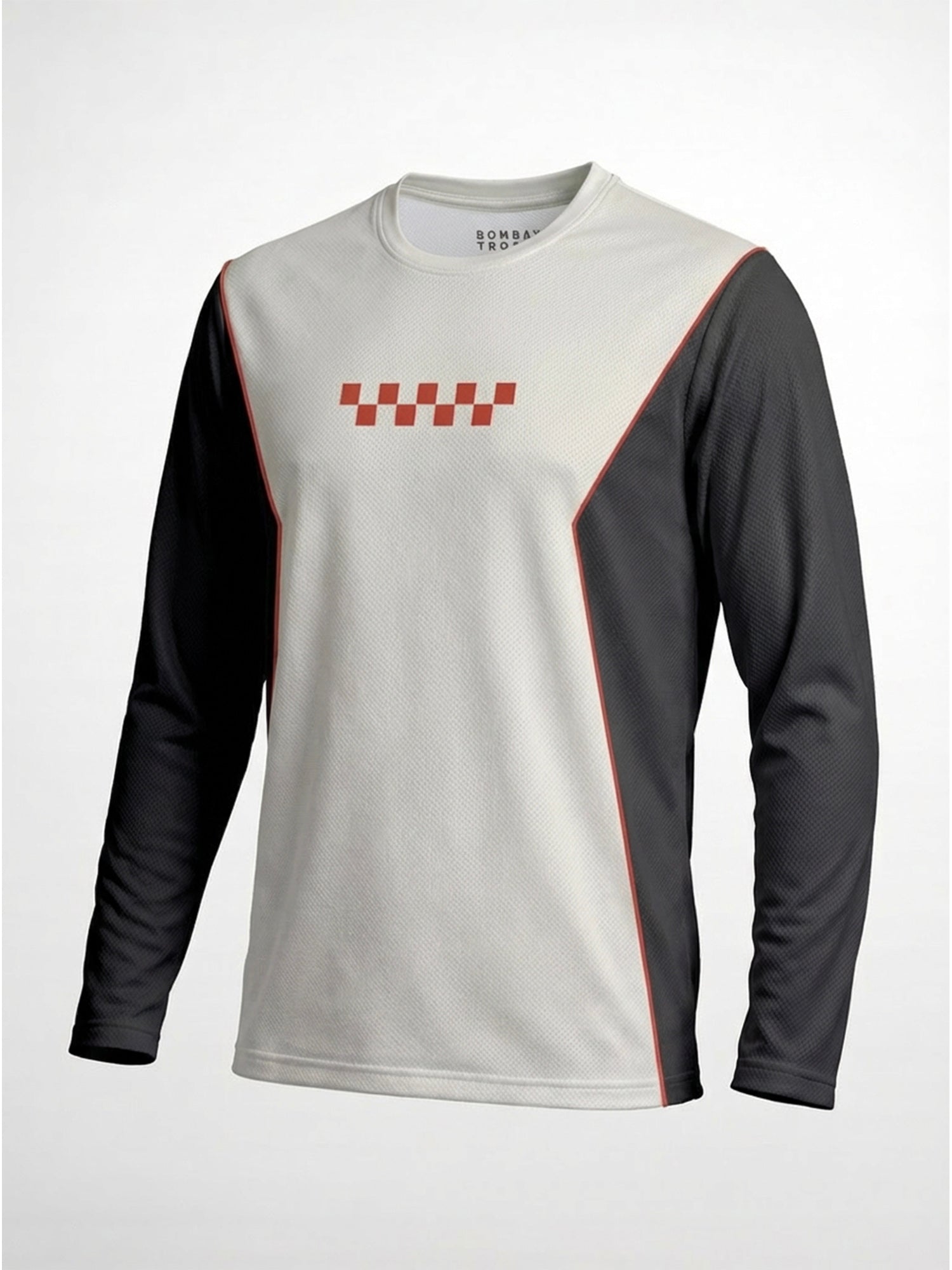 Arctic White Trackline Full Sleeve Jersey