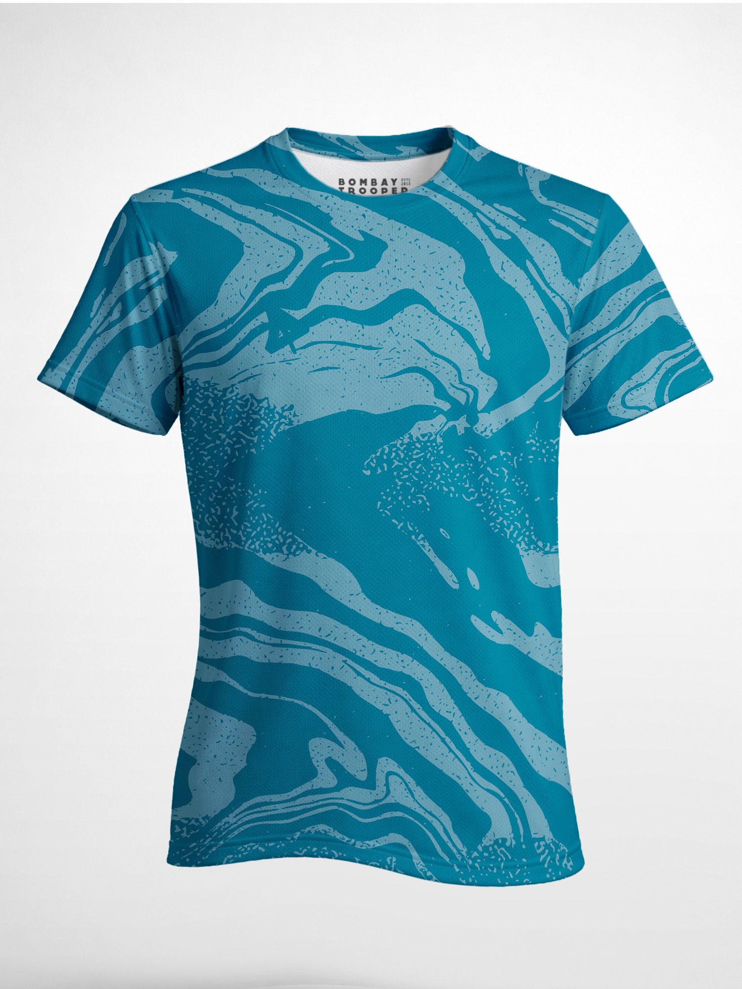 Ocean Waves: Active Mesh T-shirt
