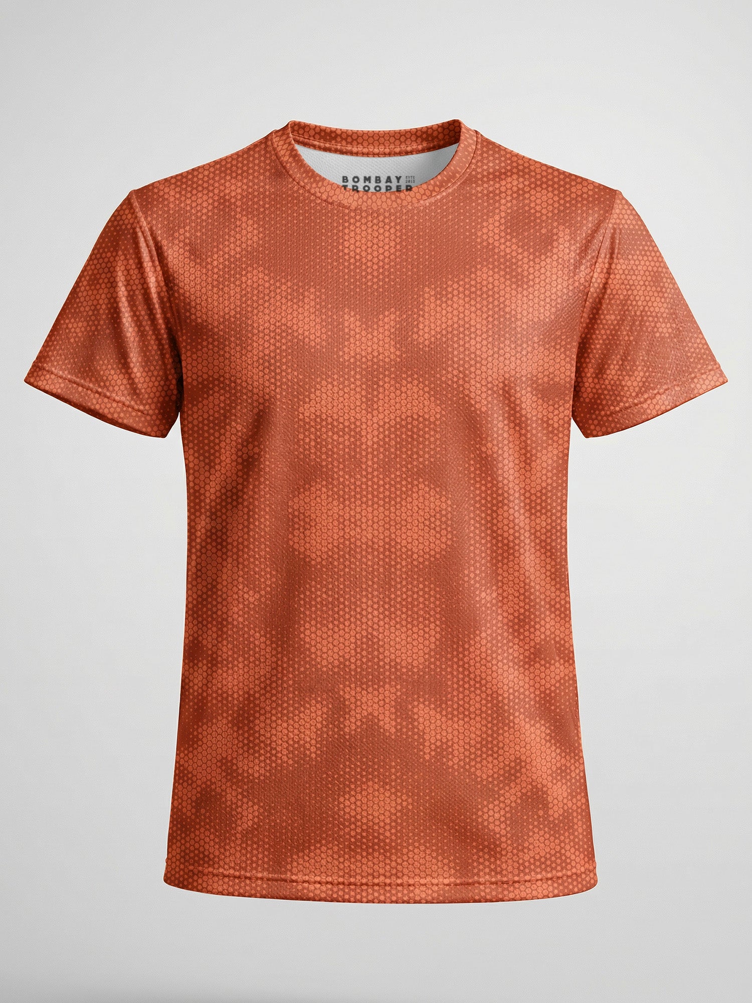 Burnt Sienna: Active Mesh T-shirt
