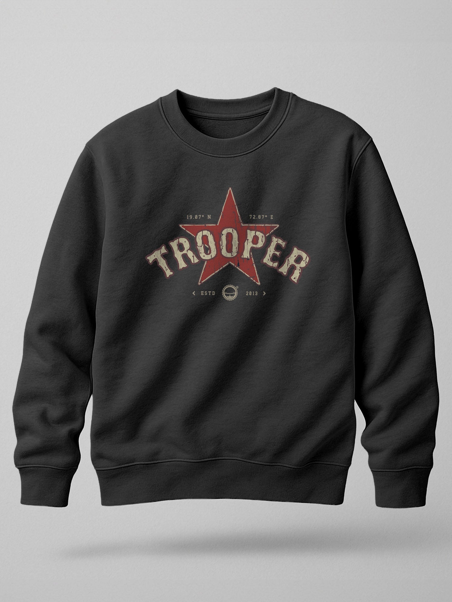 Trooper Retro: Printed Sweatshirt