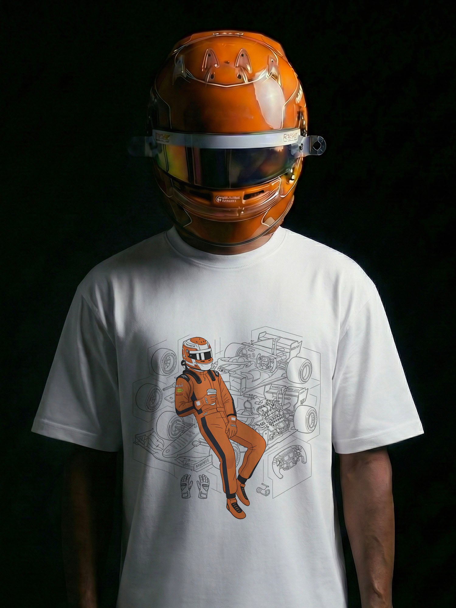 Trooper Racing: Paddock Break Oversized T-Shirt