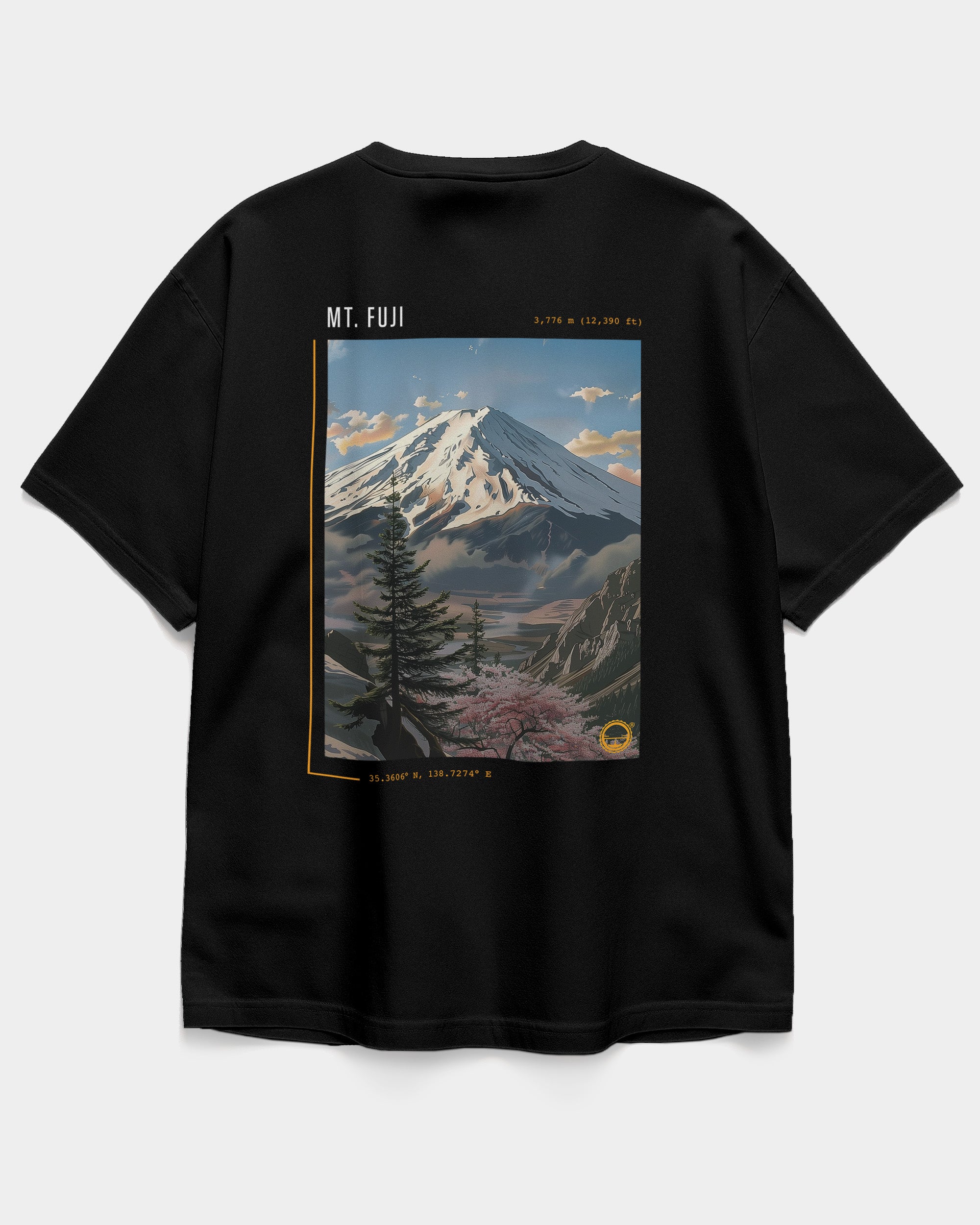 Mt Fuji: Summit Collection Oversized T-shirt