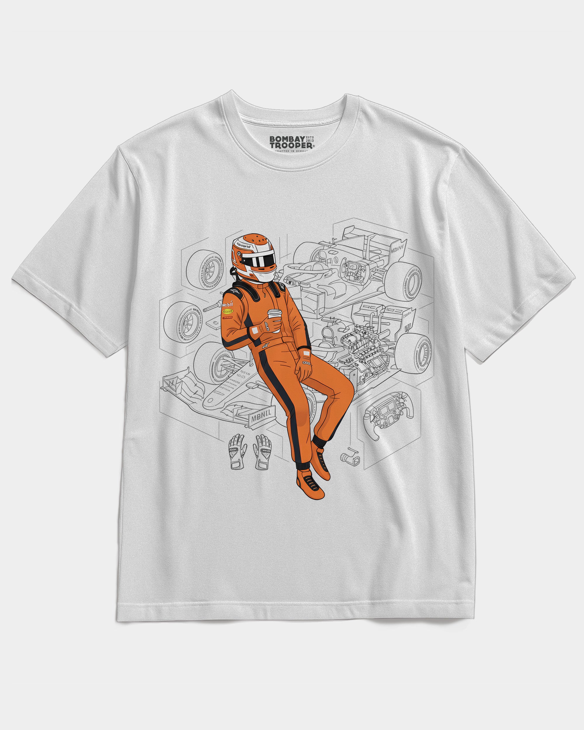 Trooper Racing: Paddock Break Oversized T-Shirt