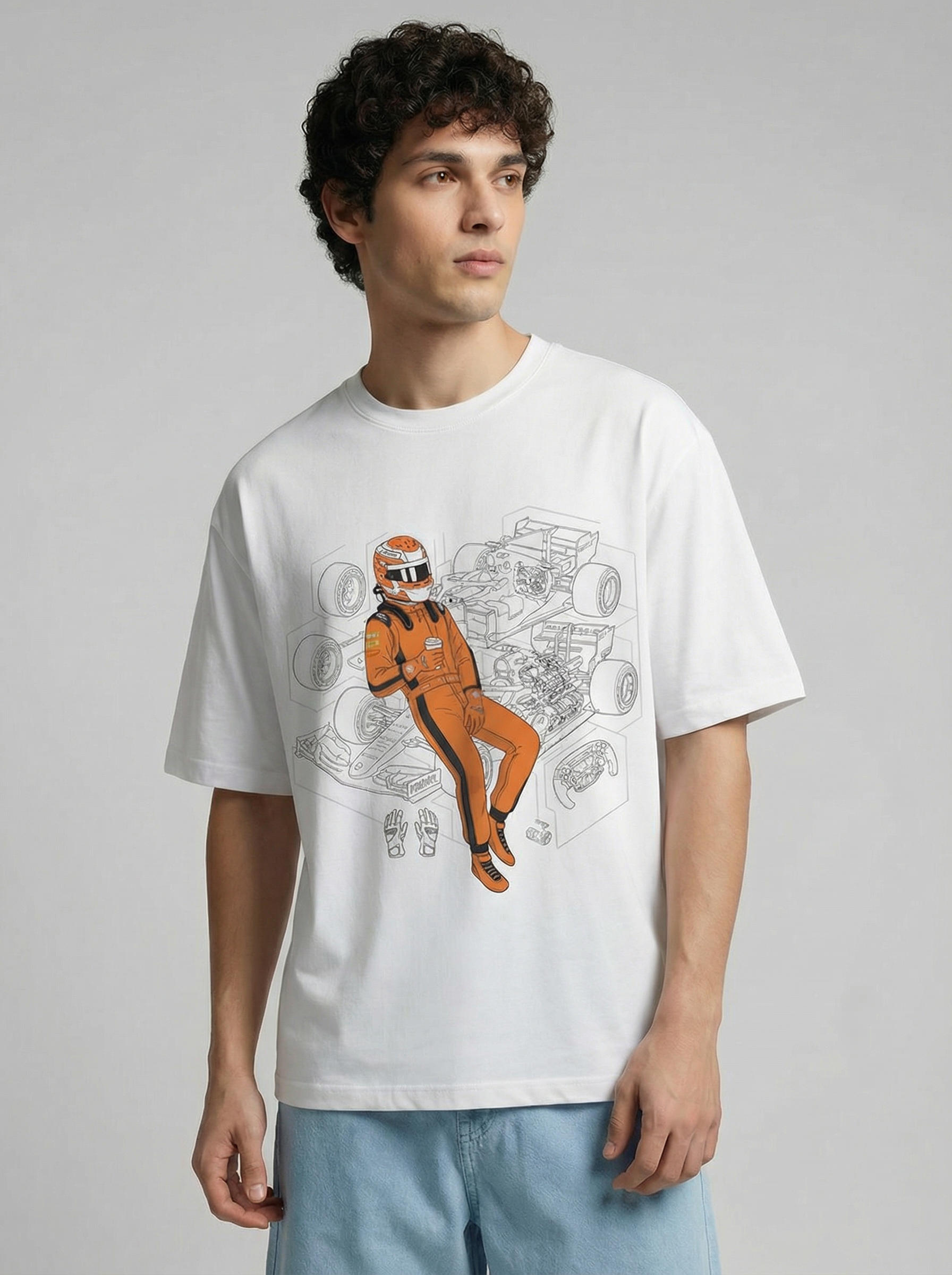 Trooper Racing: Paddock Break Oversized T-Shirt