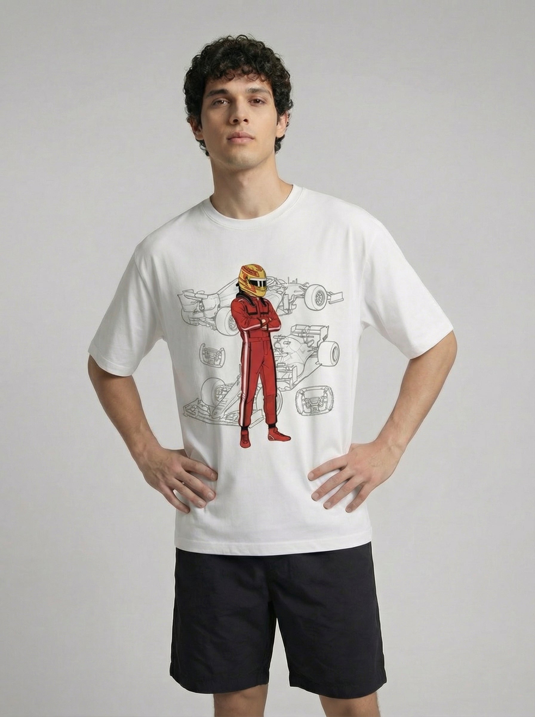 Trooper Racing: Grid Ready Oversized T-Shirt