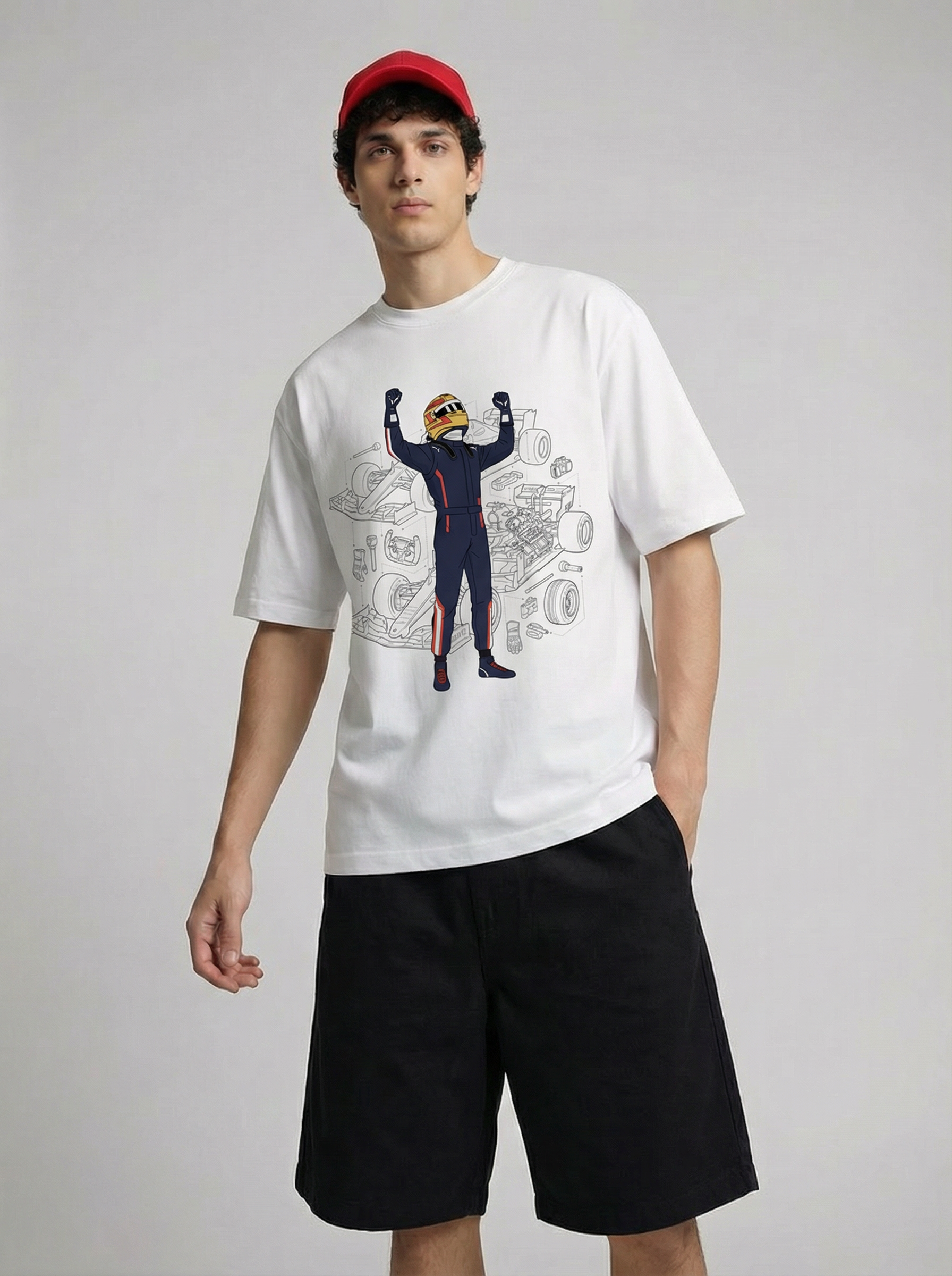 Trooper Racing: Podium Energy Oversized T-Shirt