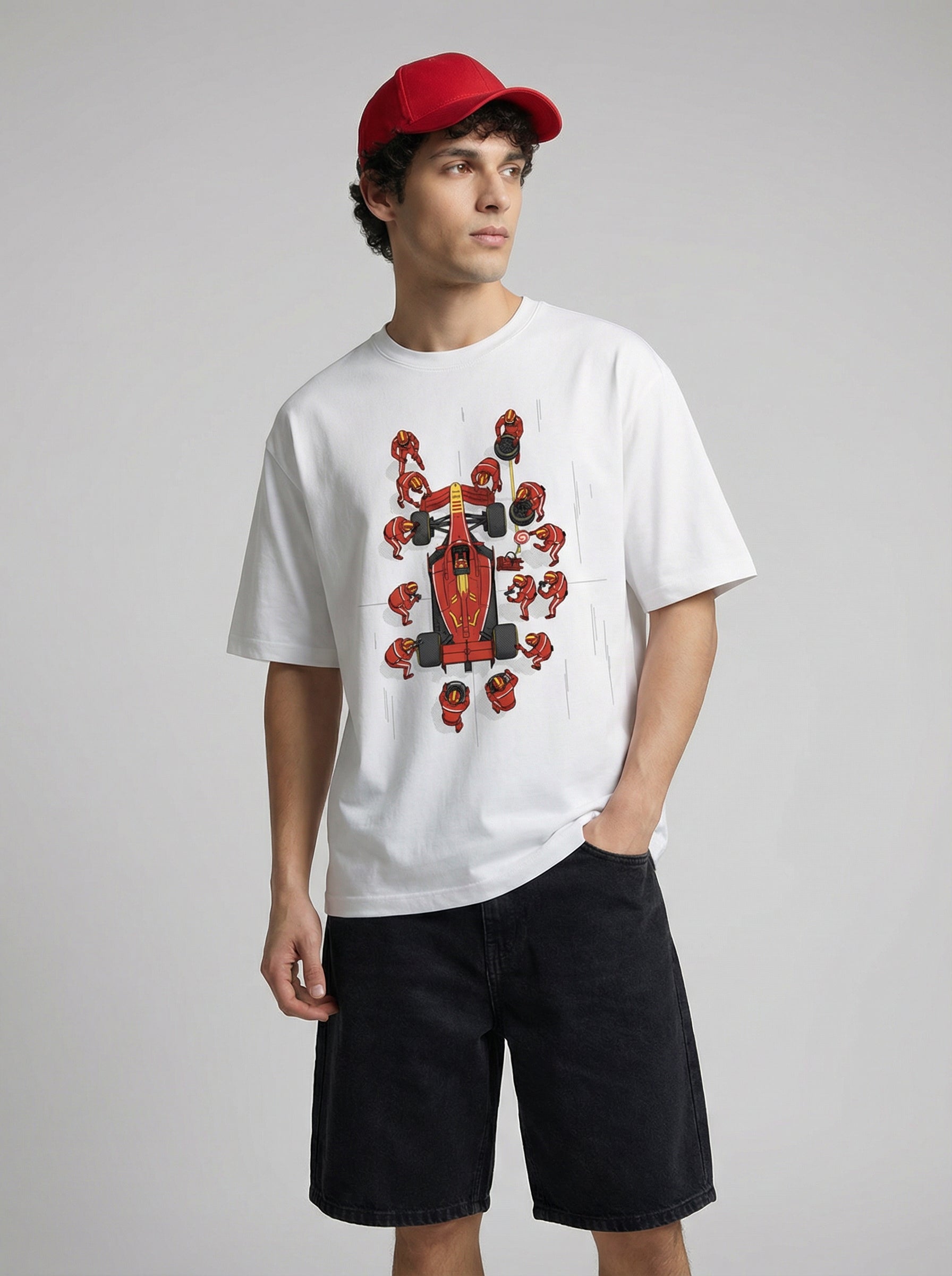 Trooper Racing – Pit Stop Crew Oversized T-Shirt