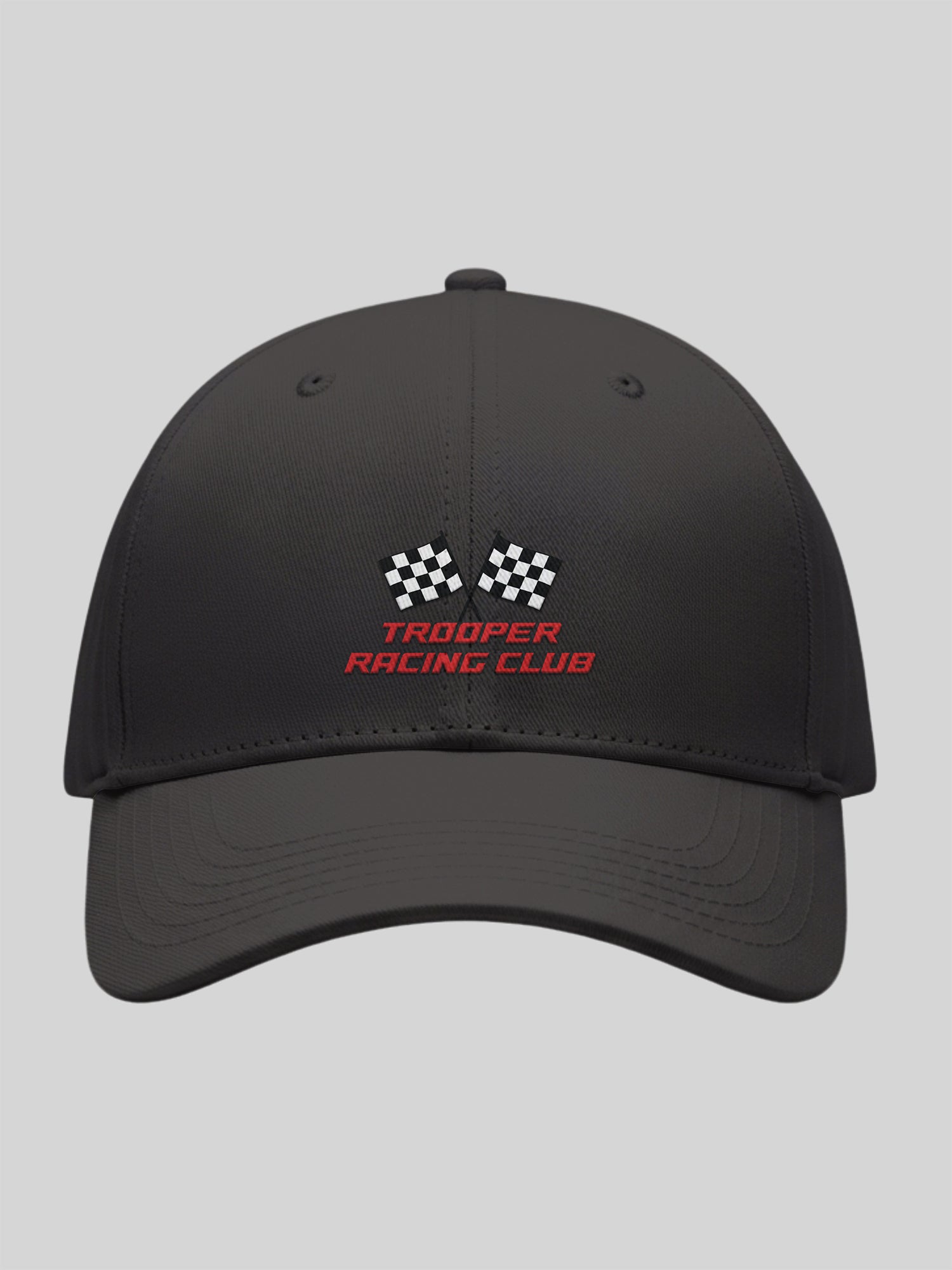 Trooper Racing: Checkered Flag Baseball Cap