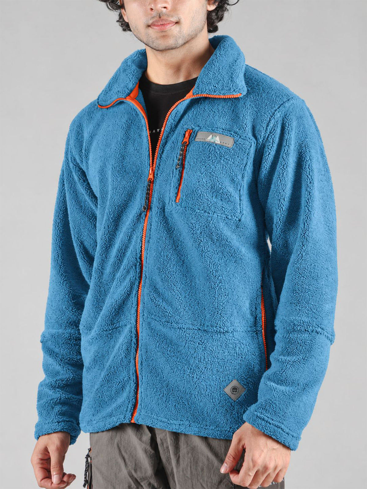 Pangong Blue Fleece Jacket - Unisex