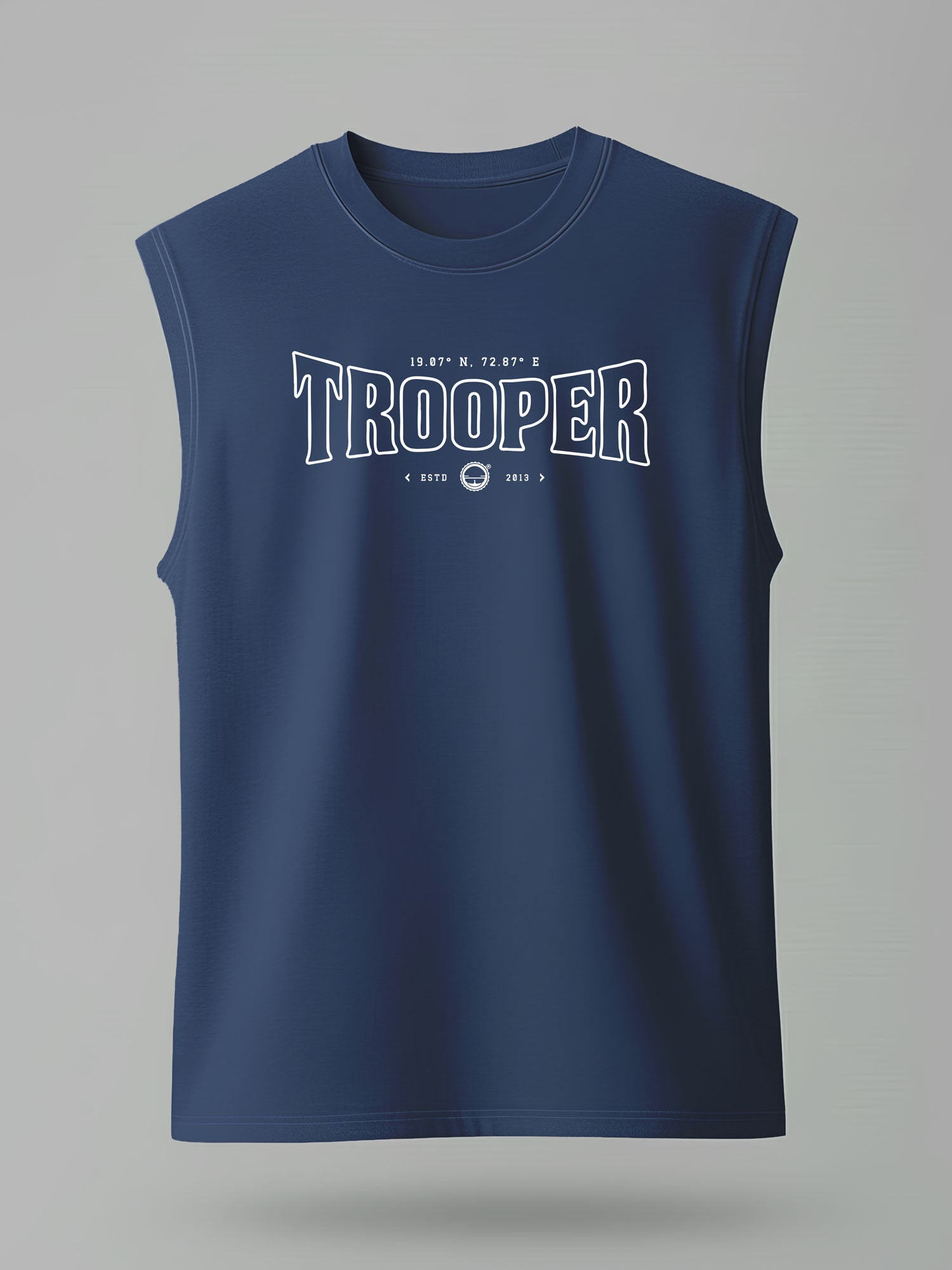 Trooper Originals: Retro Emblem Airflow Sleeveless T-Shirt