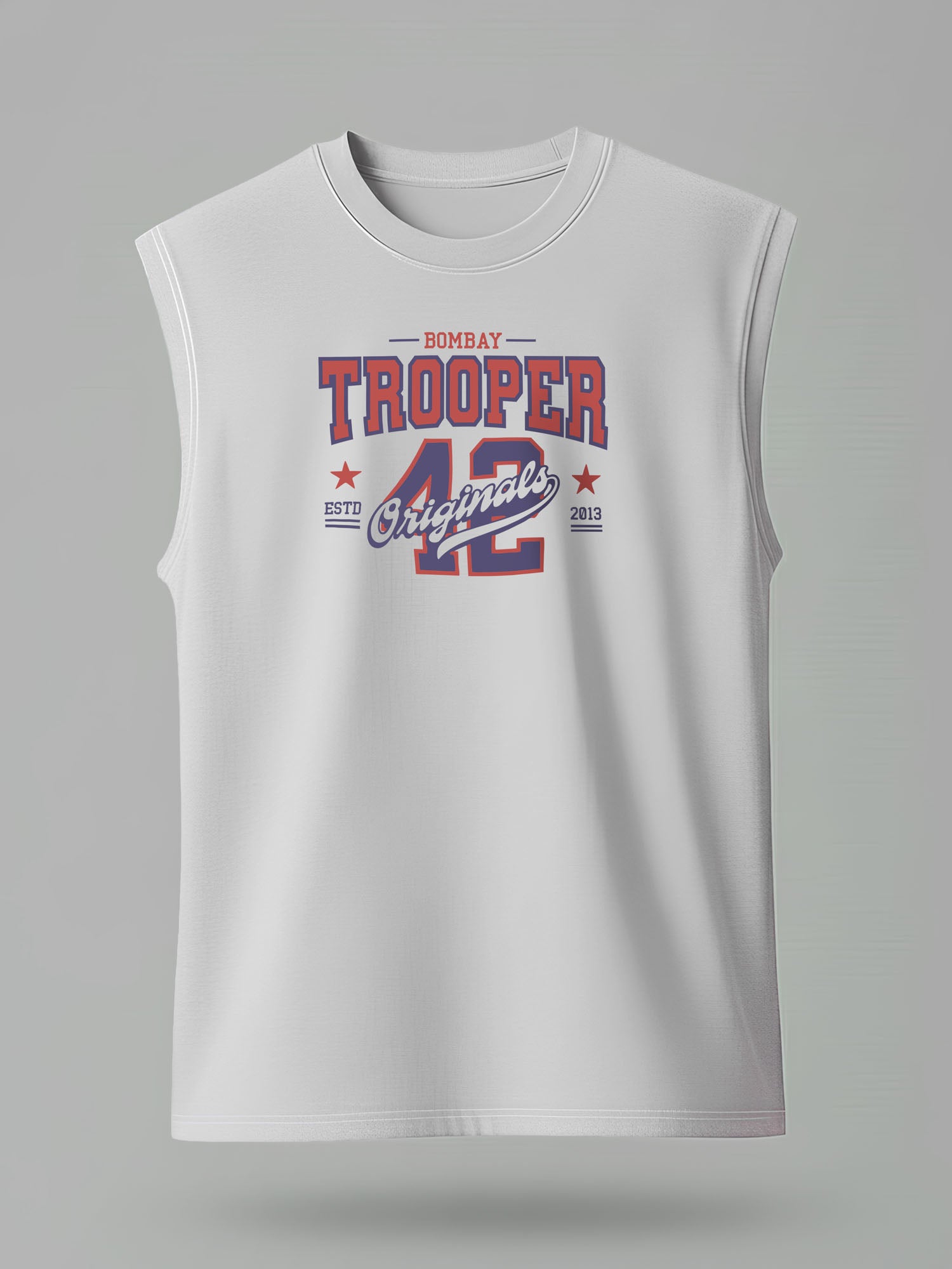Trooper Originals: 42 Varsity Retro Airflow Sleeveless T-Shirt