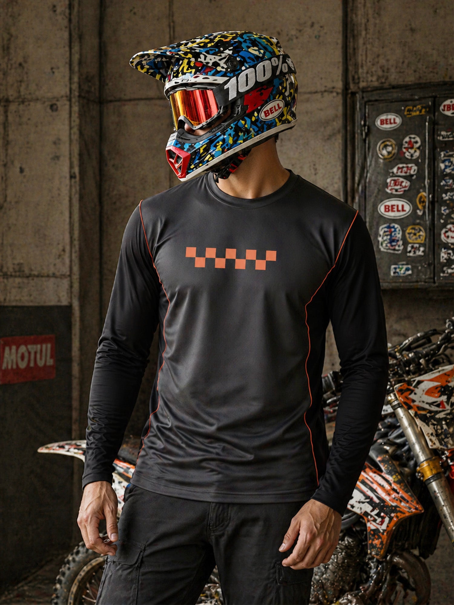 Coastal Sand Trackline Full Sleeve Jersey