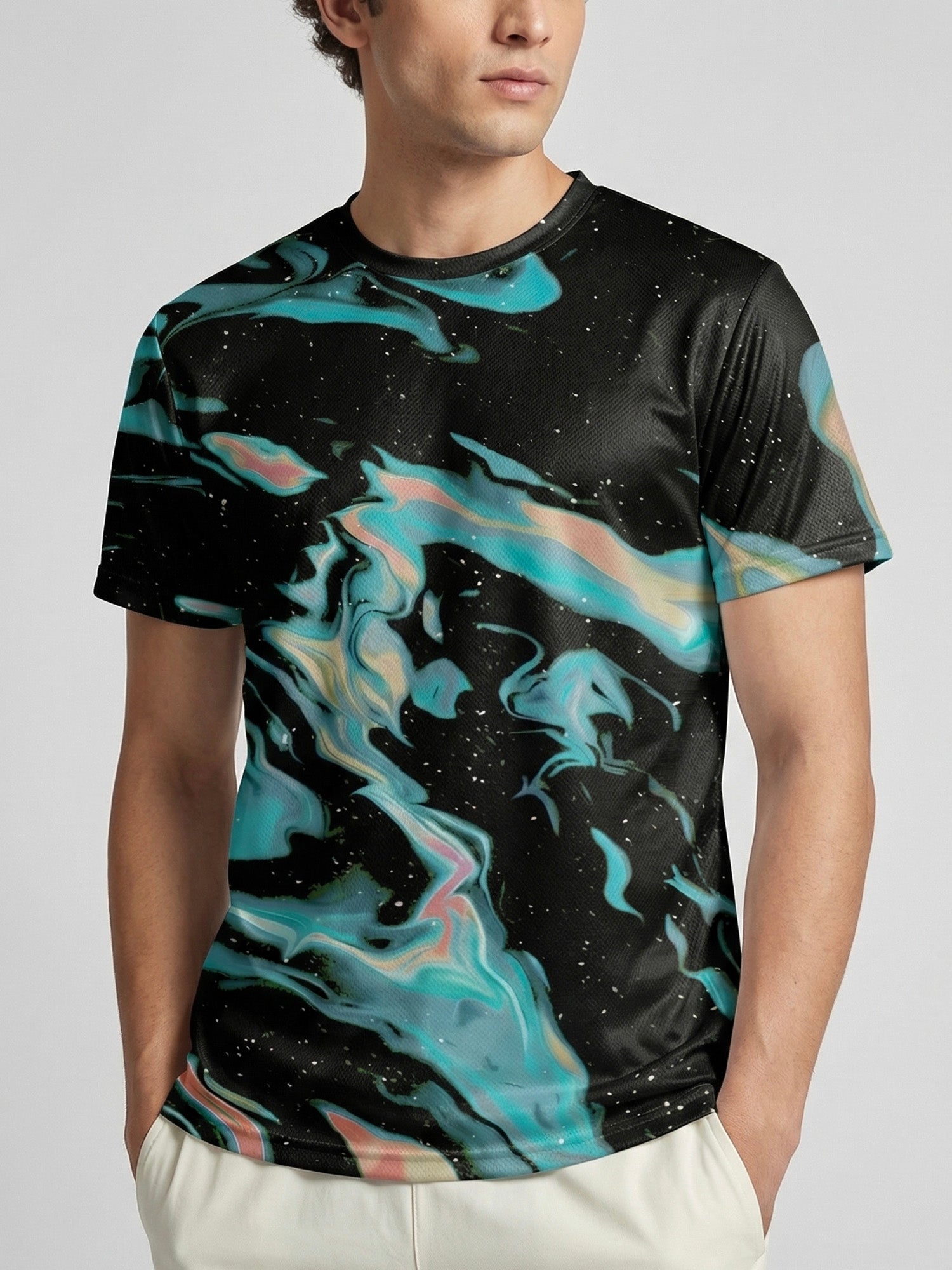 Inkscape Aurora: Active Mesh T-shirt