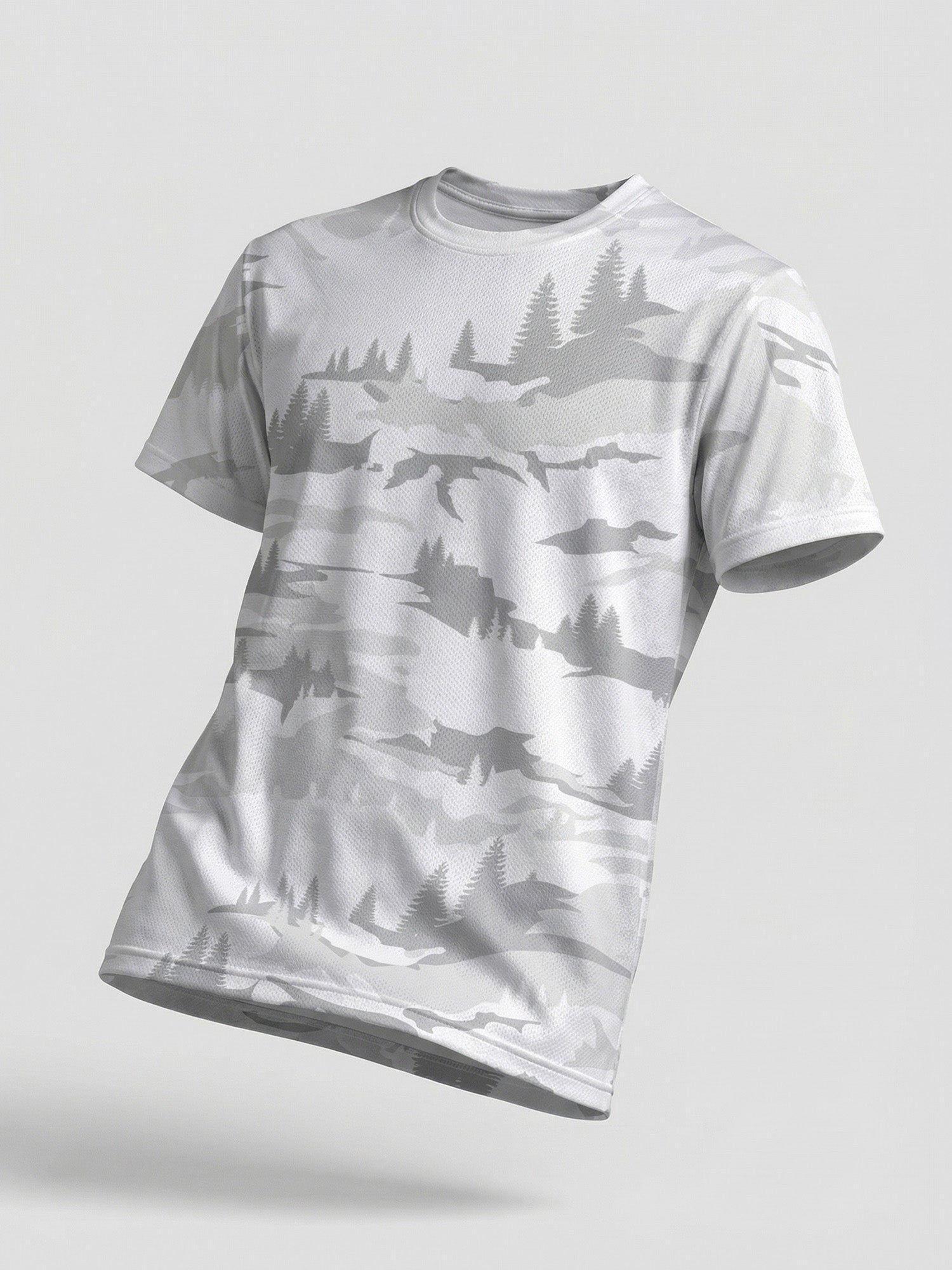 Snow Forest: Active Mesh T-shirt