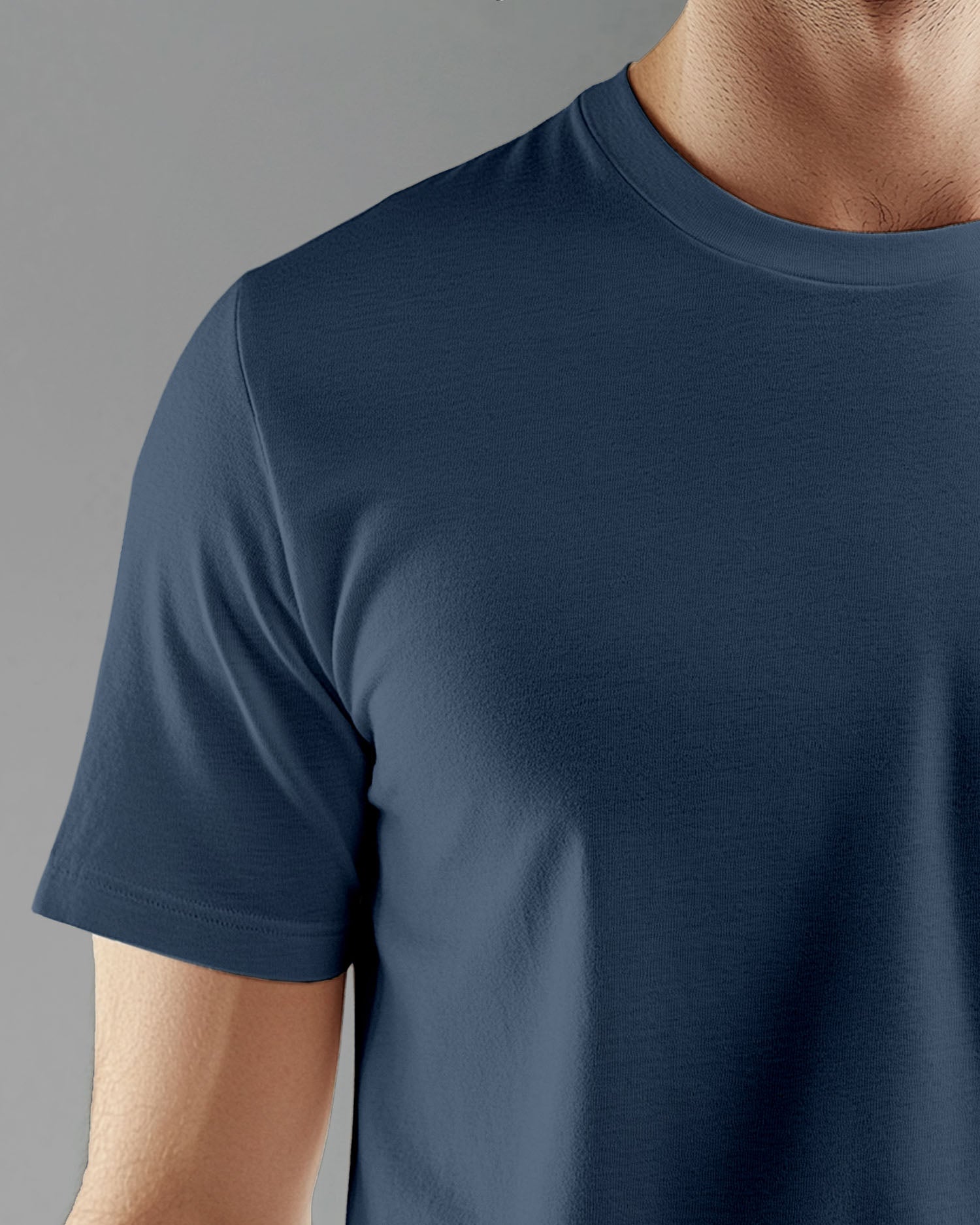 Crew Neck Basic T-shirt