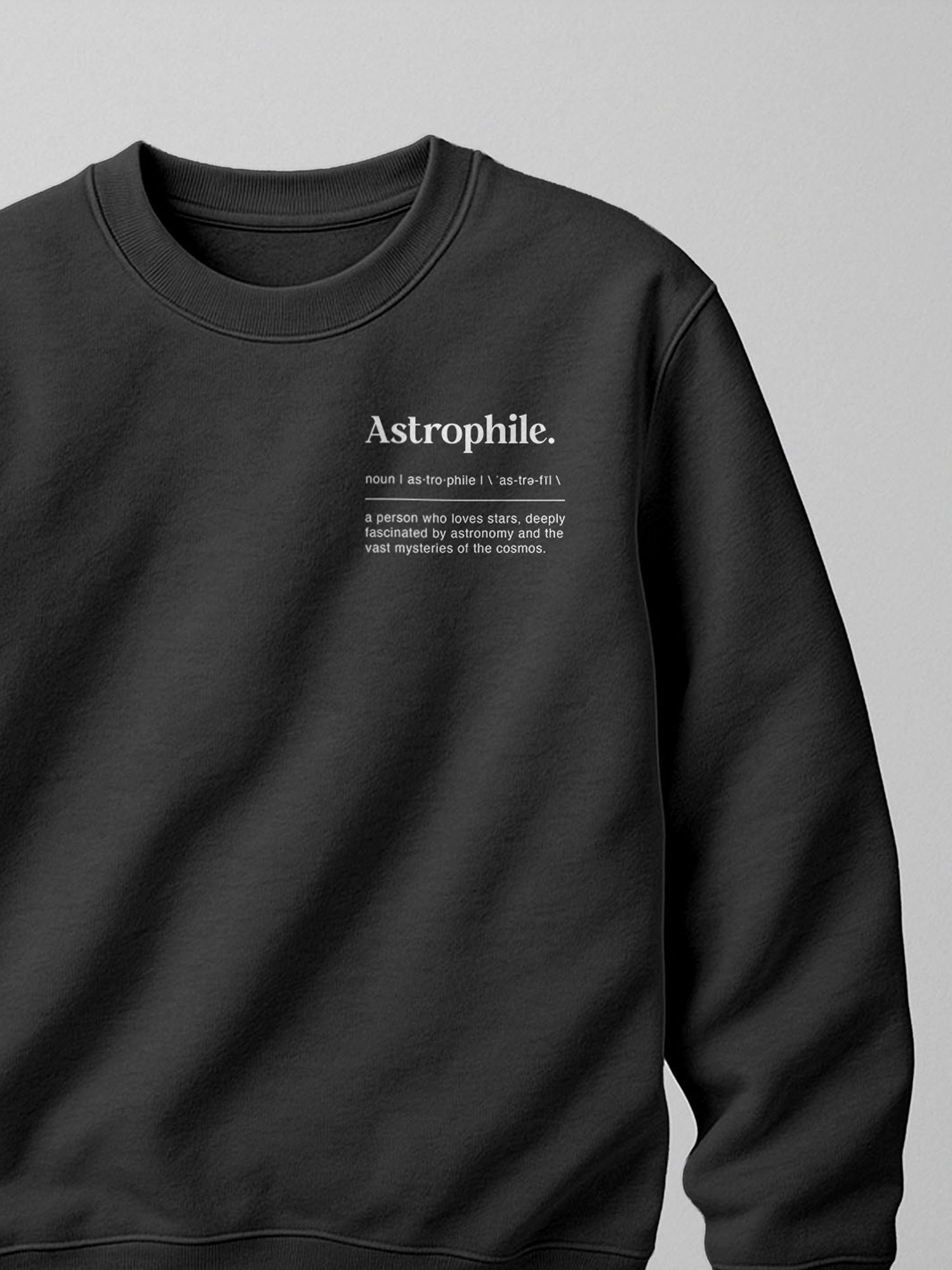 Astrophile Headword: Printed Sweatshirt