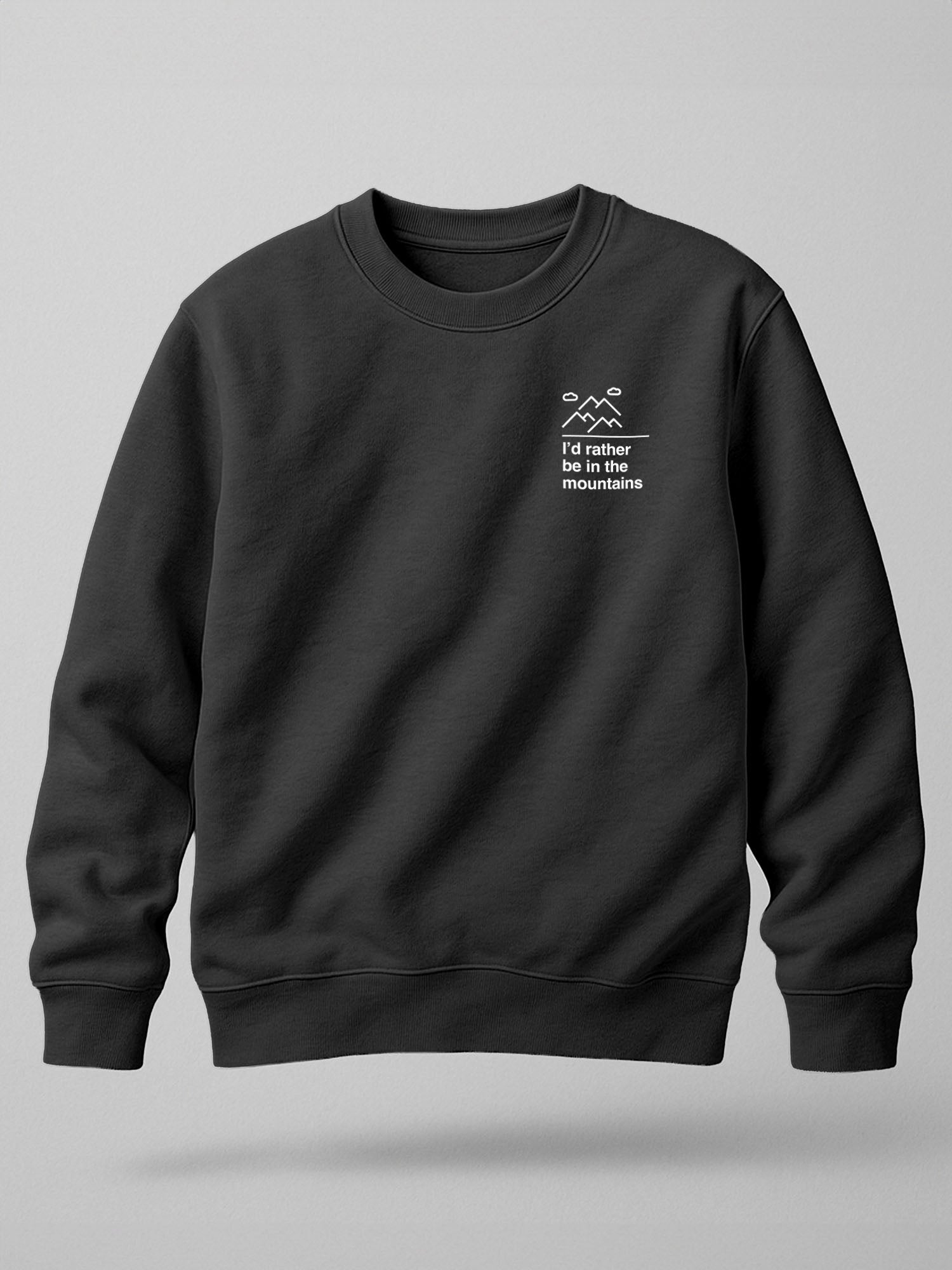 Be In The Mountains: Printed Sweatshirt