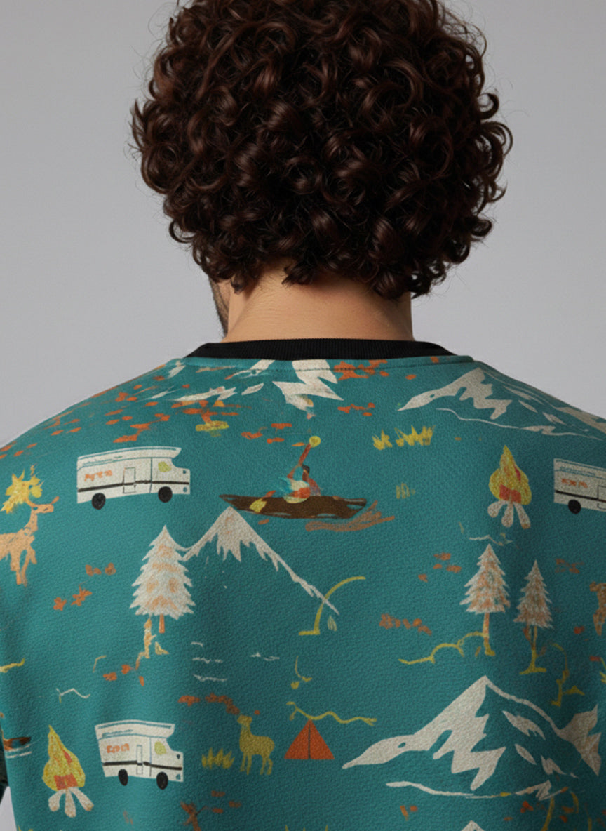 Off The Grid - Printed Sweatshirt