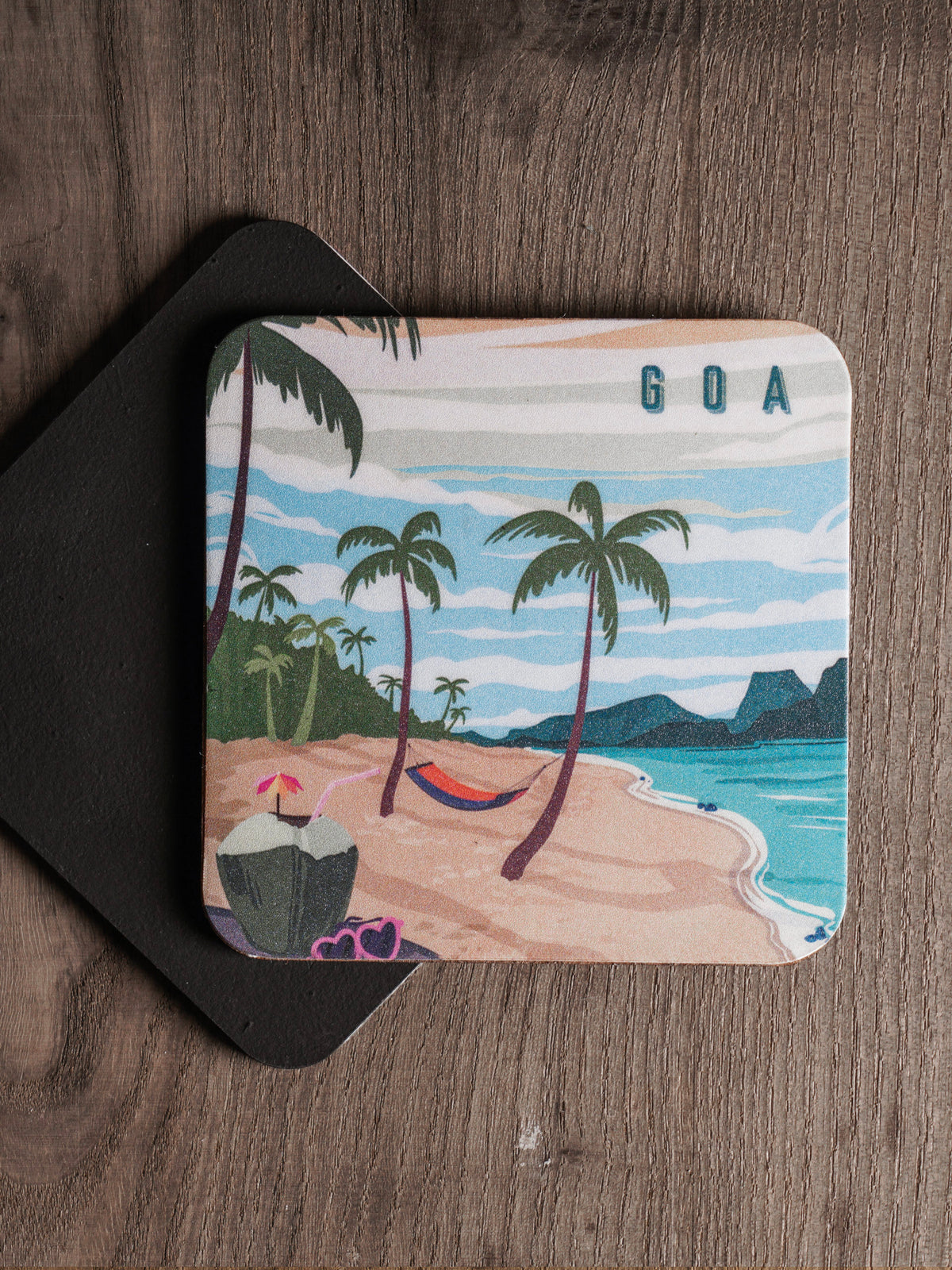 Beaches Of Goa: Sketches Of India - Coaster