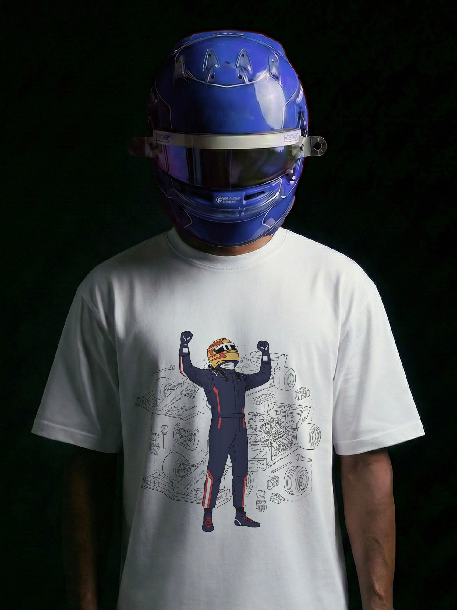 Trooper Racing: Podium Energy Oversized T-Shirt