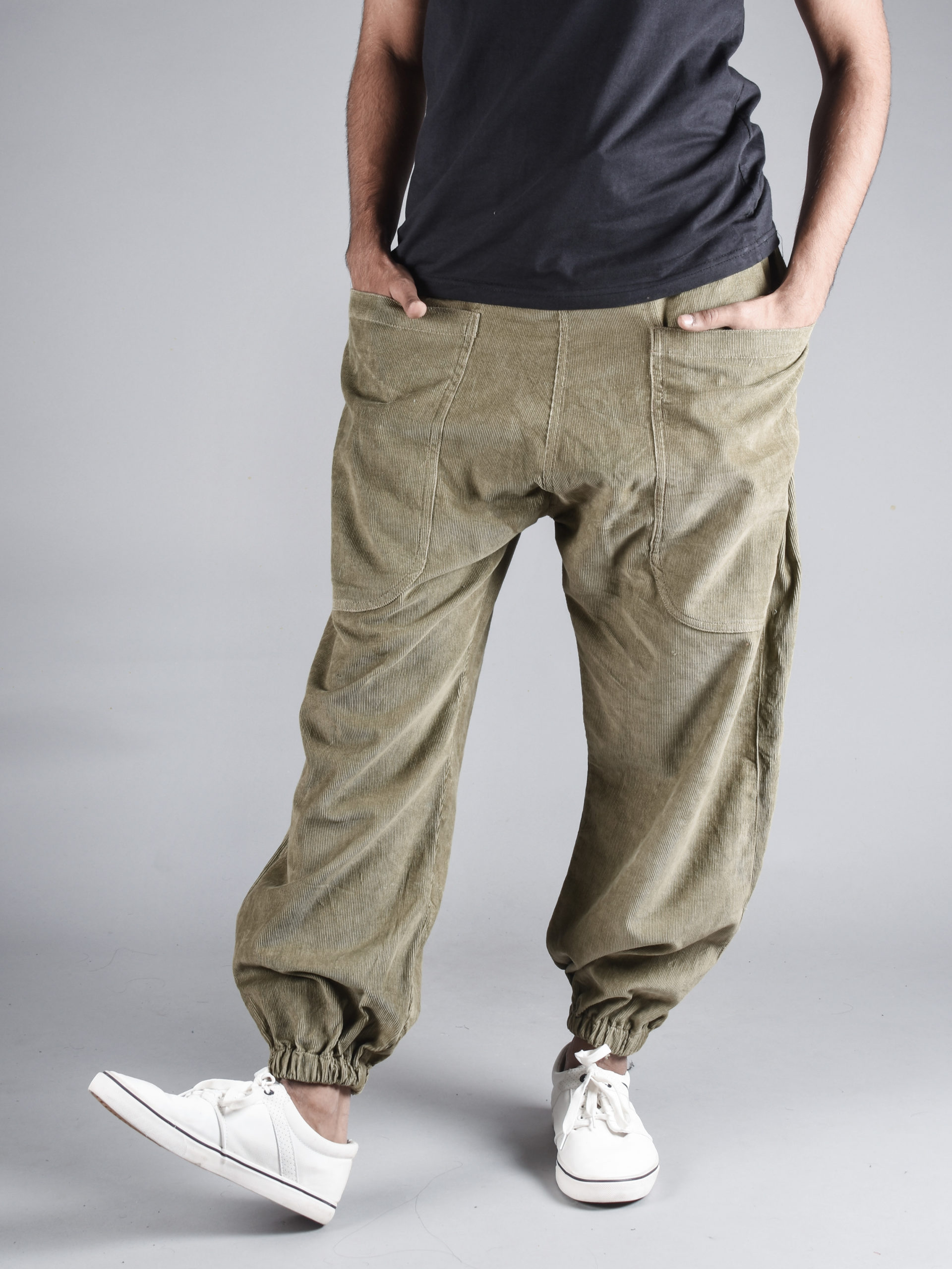 Buy BOMBAY TROOPER Men Loose Fit Cotton Joggers Hoppers - Trousers for Men  24377684 | Myntra