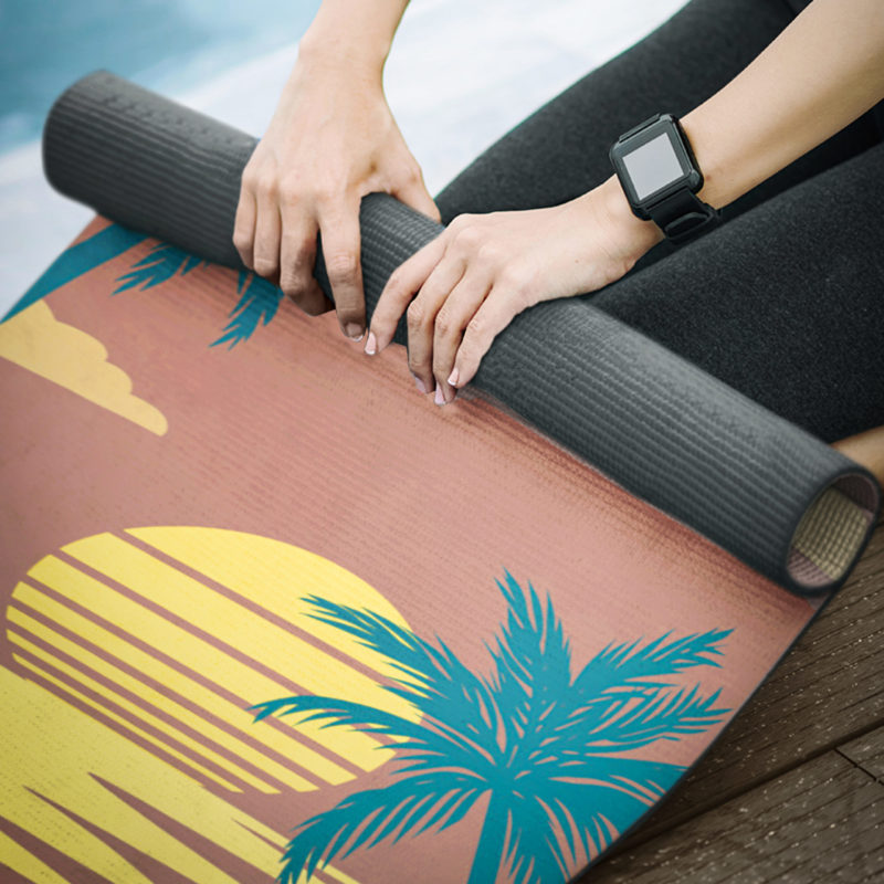 Printed Yoga Mats / Workout Mats by Bombay Trooper