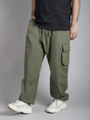 Loose Fit Linen trousers - Black - Men | H&M IN