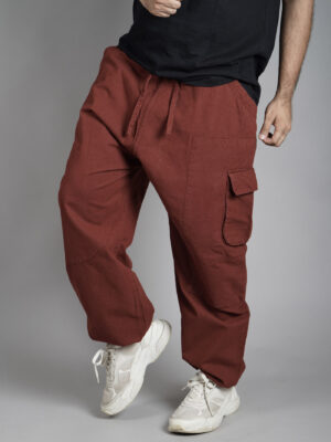 Black And Red Cargo Pants | Techwear Division